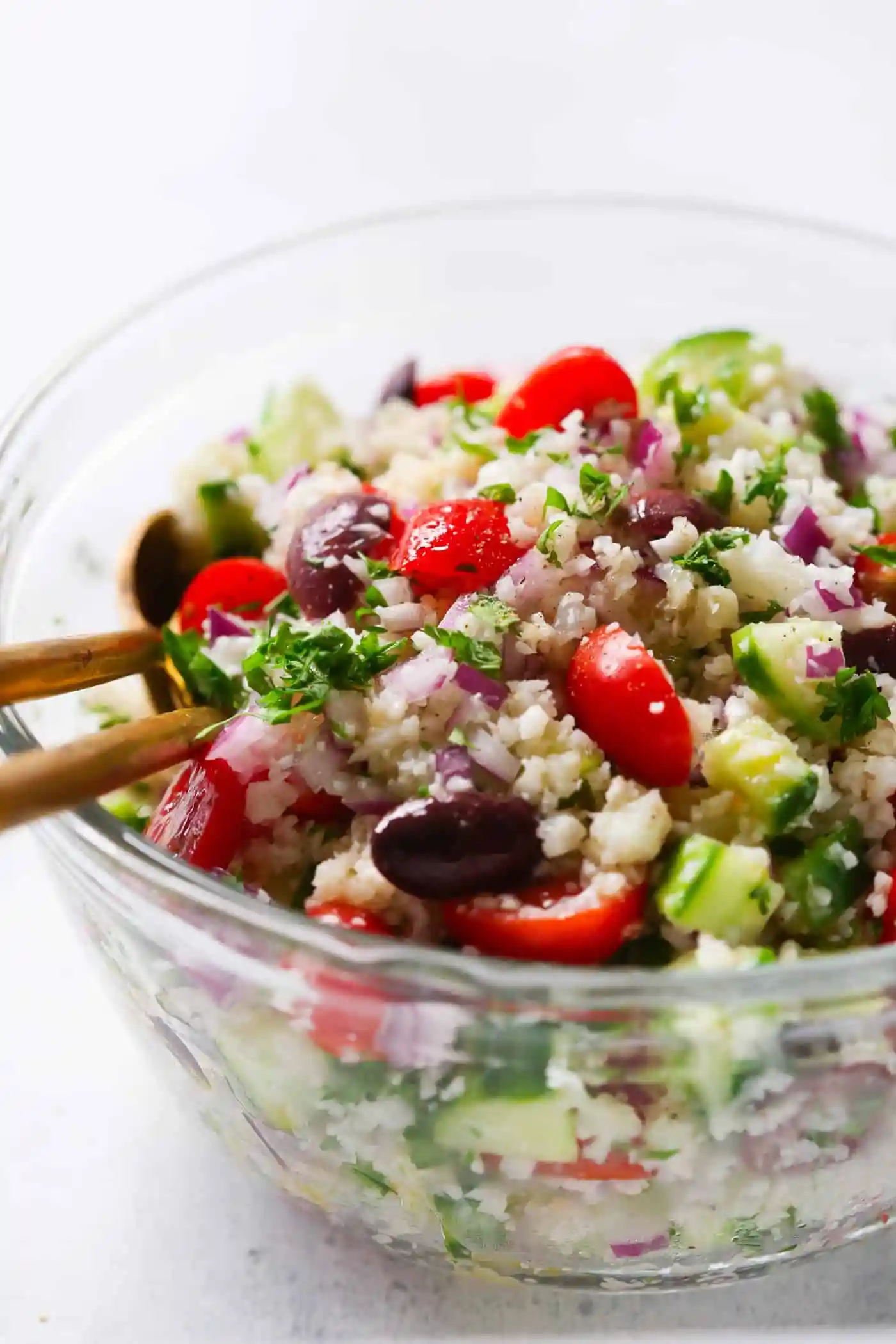 This Cauliflower salad is high in fiber and a good source of antioxidants to add to  this Healthy caul