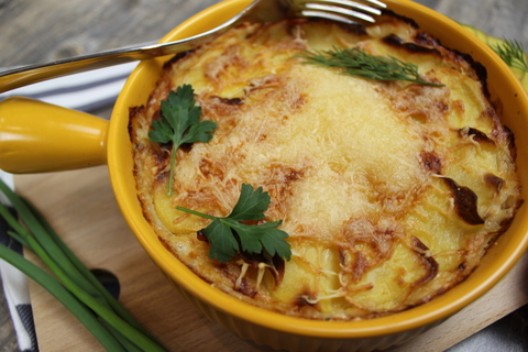 creamy potato gratin