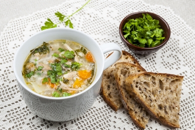 Chicken Soup Recipe in a Pressure Cooker