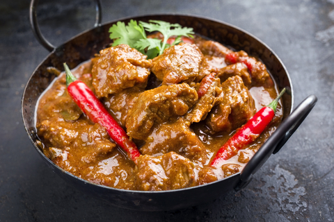 Delicious, scrumptious, economical curry lamb with potato and green beans.Once tasted never wasted