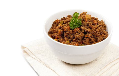 Absolutely delicious mince curry with veggies, mixed beans and potatoes. A feast for a King
